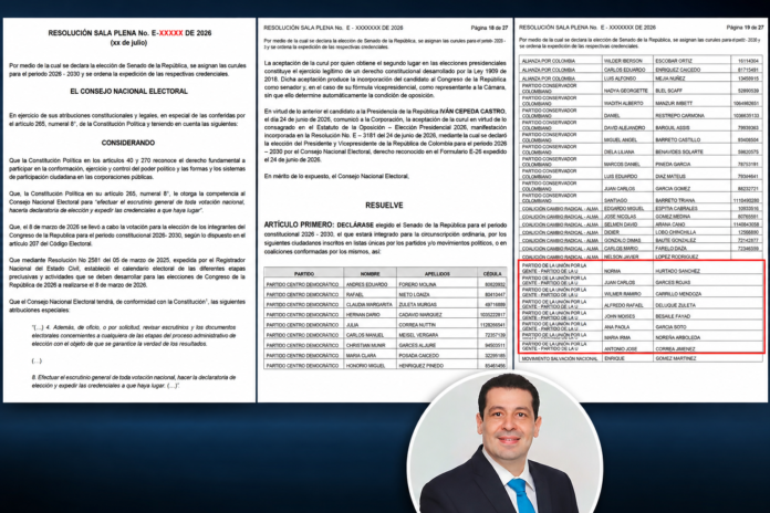 CNE reanuda escrutinio mientras circula un supuesto proyecto de resolución sobre la conformación del Senado 2026-2030.
