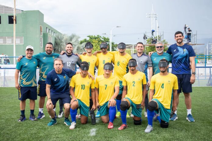 Selección de Brasil en el torneo de fútbol para ciegos de los Juegos Parasuramericanos Valledupar 2026