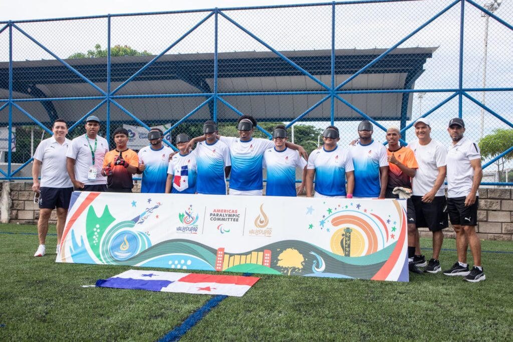 Selección de Panamá durante el torneo de fútbol para ciegos de los Juegos Parasuramericanos Valledupar 2026