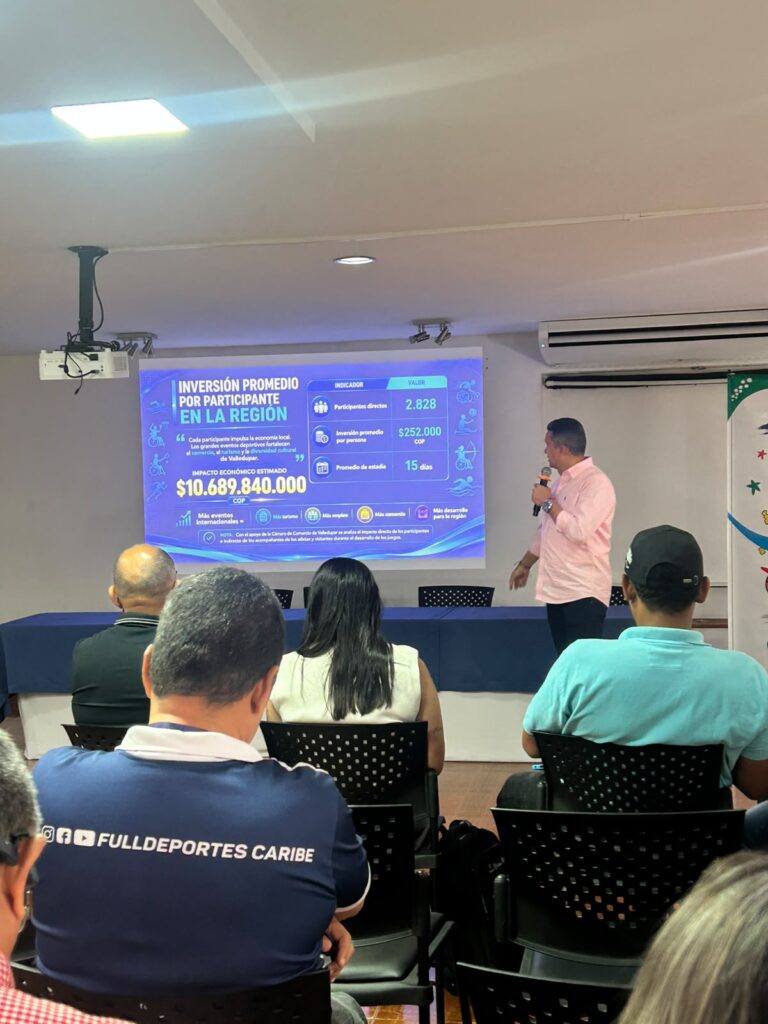 Autoridades y organizadores entregan resultados de los Juegos Parasuramericanos Valledupar 2026.