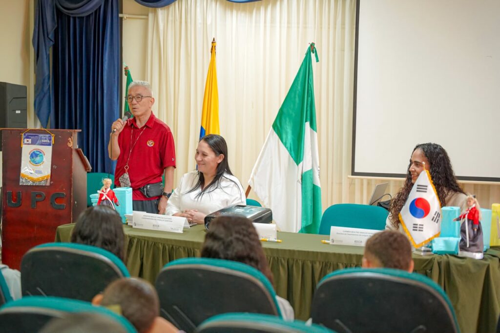 Clausura del curso de lengua coreana de la UPC y KOICA en Valledupar