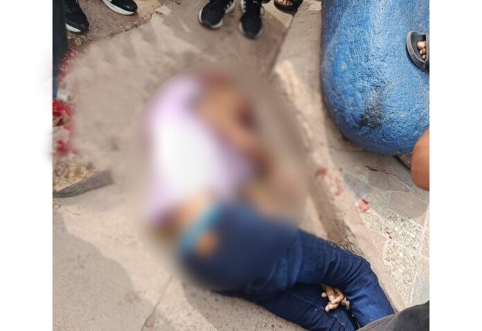 Lugar del accidente de motocicleta en el que murió un adolescente de 17 años en Agustín Codazzi
