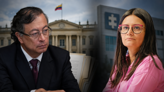 Petro contra Angie Rodríguez tras el anuncio de una acción penal