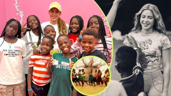 Shakira y Ghetto Kids durante los ensayos para la final del Mundial 2026