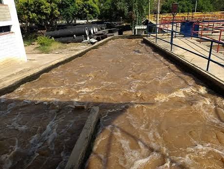 Agua turbia en planta de tratamiento de Emdupar