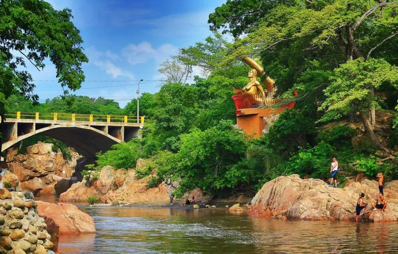 Río Guatapurí en Valledupar, principal fuente de abastecimiento del acueducto y punto clave ante el fenómeno de El Niño.