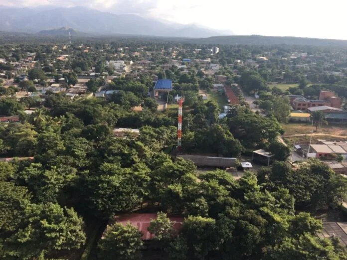 Panorámica de El Copey, Cesar, municipio donde ocurrió el ataque armado que dejó un hombre gravemente herido
