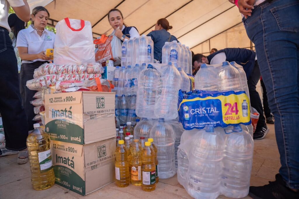 Donaciones para damnificados del terremoto recolectadas por la Gobernación del Cesar
