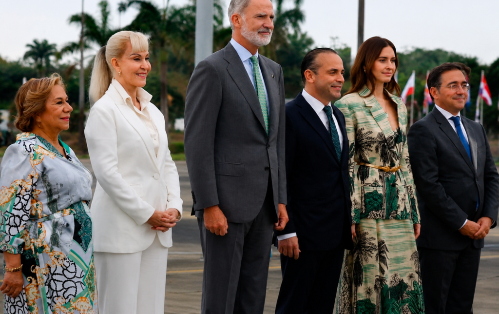 Delegación internacional reunida en Cali para participar en la posesión presidencial de Abelardo De La Espriella.
