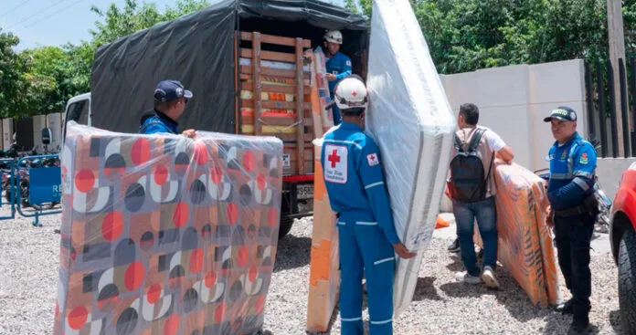 Ayudas humanitarias en Valledupar para damnificados