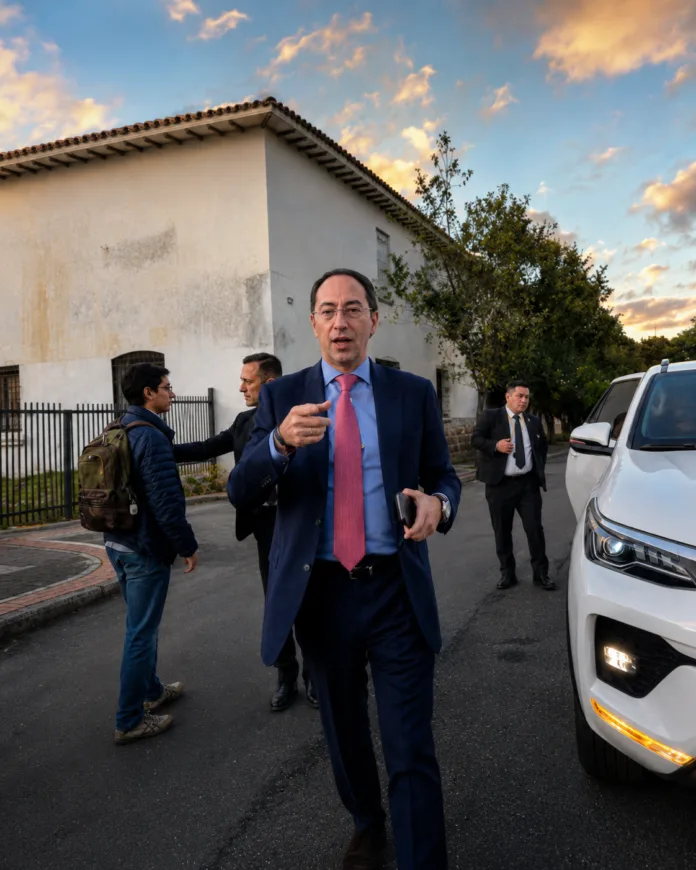 José Manuel Restrepo madruga y llega a la Vicepresidencia en el primer lunes del nuevo Gobierno.