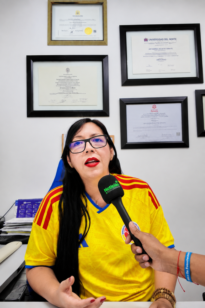 Aryanna Zuleta explica la construcción sismorresistente en Valledupar