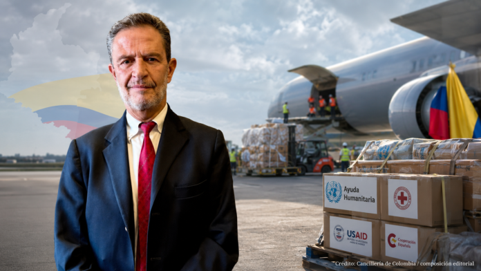 Ayuda internacional a Colombia con Omar Bula y cargamentos humanitarios tras el terremoto