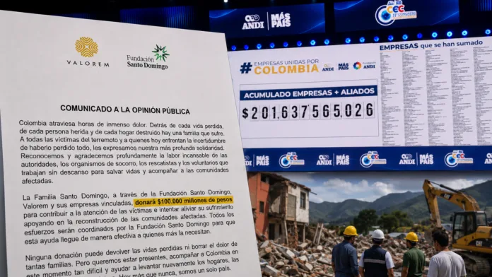 Familia Santo Domingo dona $100.000 millones para víctimas del terremoto y la reconstrucción