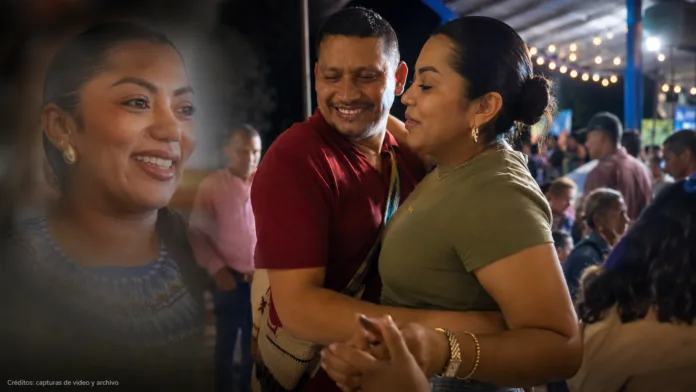 Parranda de Martha Peralta en Puerto Estrella junto al alcalde de Uribia durante la polémica por la UNGRD