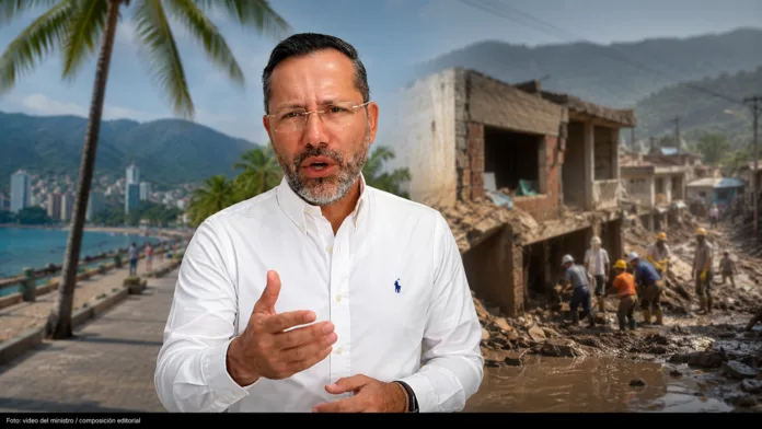MinVivienda responde a la polémica por su viaje a Santa Marta durante la emergencia