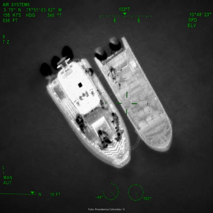 1.426 kilos de cocaína en el Caribe durante operación de la Armada