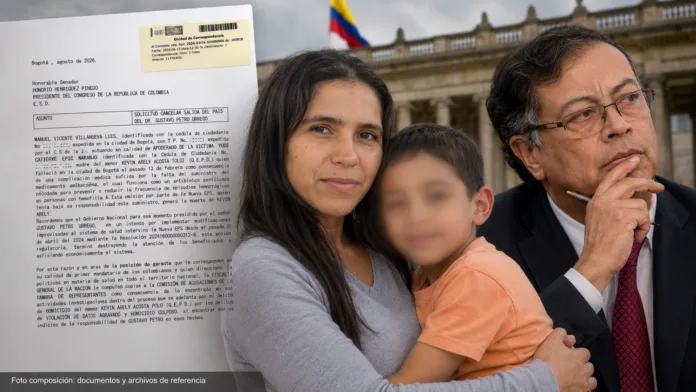 Mamá de niño hemofílico pide impedir salida de Petro del país