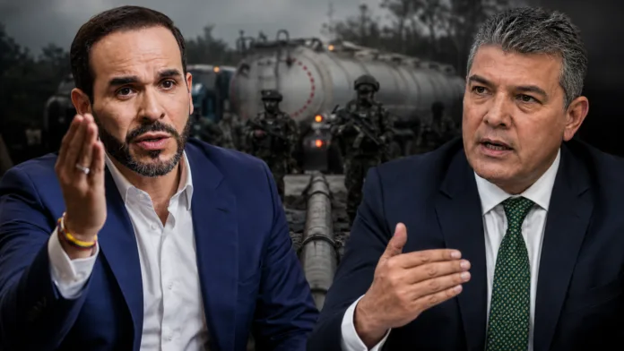 Abelardo De La Espriella y Jorge Mora ante ofensiva contra el hurto de combustibles