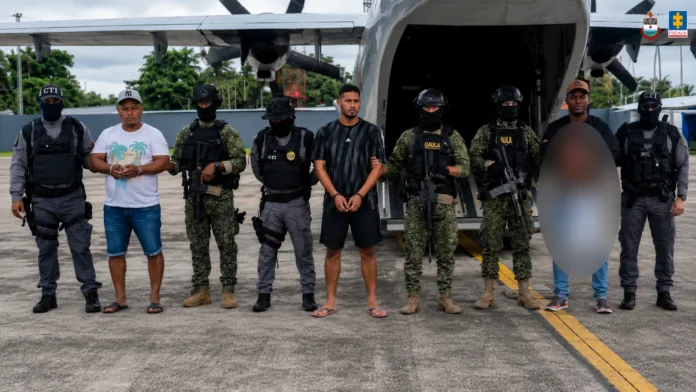Cinco capturados por enviar cocaína en semisumergibles desde el Pacífico colombiano hacia Estados Unidos