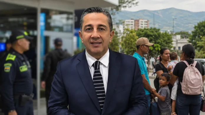 Director de Migración José Luis Castañeda y migración venezolana en el Cesar