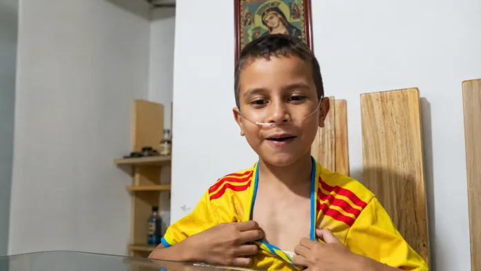 Niño Lucas pide ayuda por su cardiopatía en Cúcuta