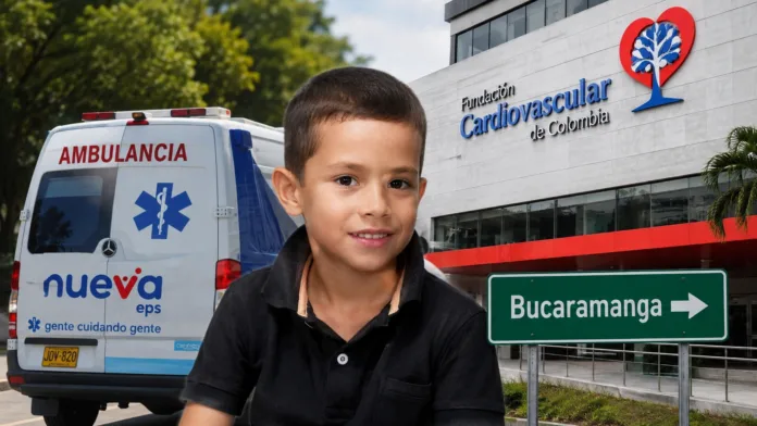 Traslado de Lucas a Bucaramanga para atención especializada en la Fundación Cardiovascular