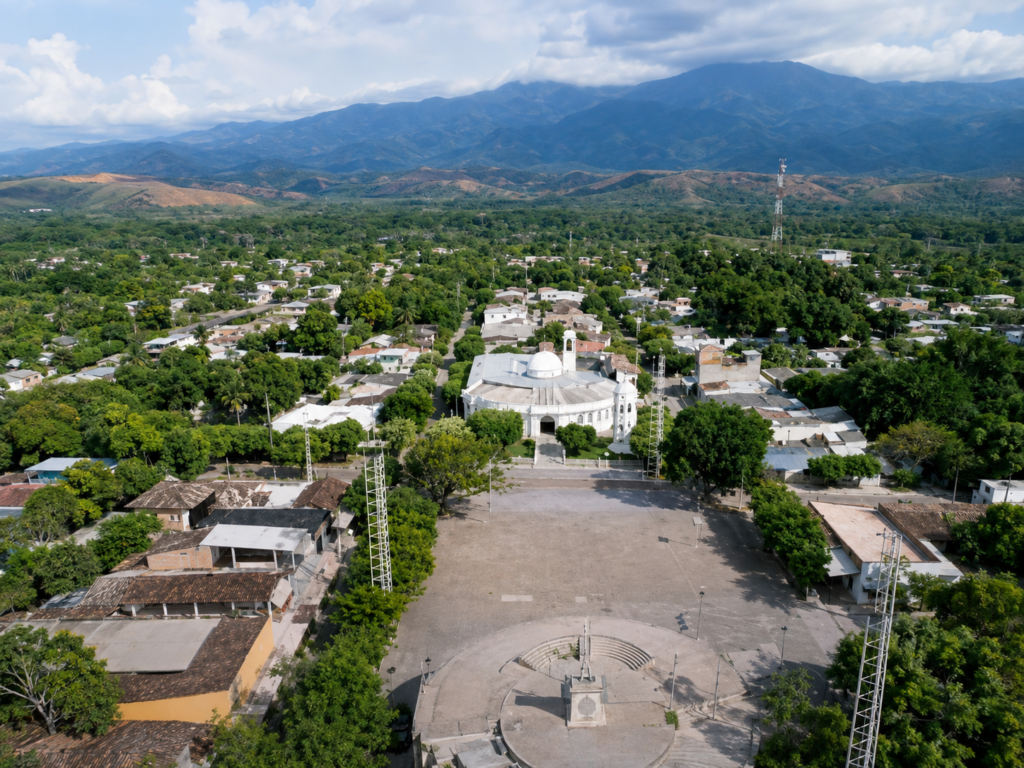 Vista panorámica de La Jagua de Ibirico, Cesar
