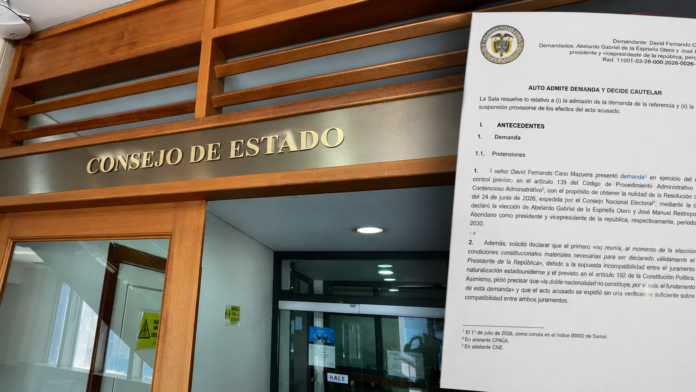 Consejo de Estado niega suspender la elección de Abelardo de la Espriella