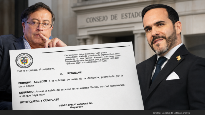 Retiro de demanda contra De la Espriella: Gustavo Petro, Abelardo de la Espriella y auto del Consejo de Estado.