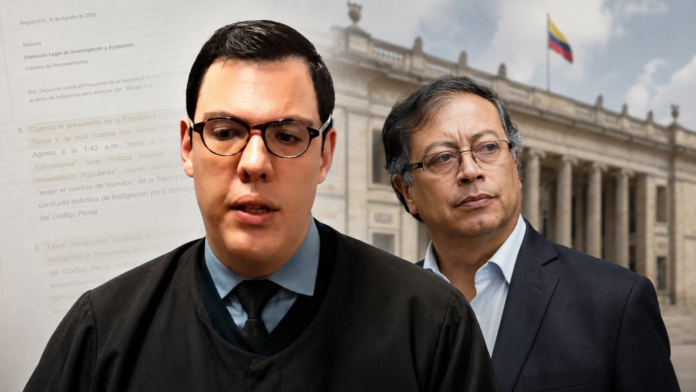 Juez José Alejandro Hofmann denuncia a Petro por guardias libertadoras ante la Comisión de Acusaciones