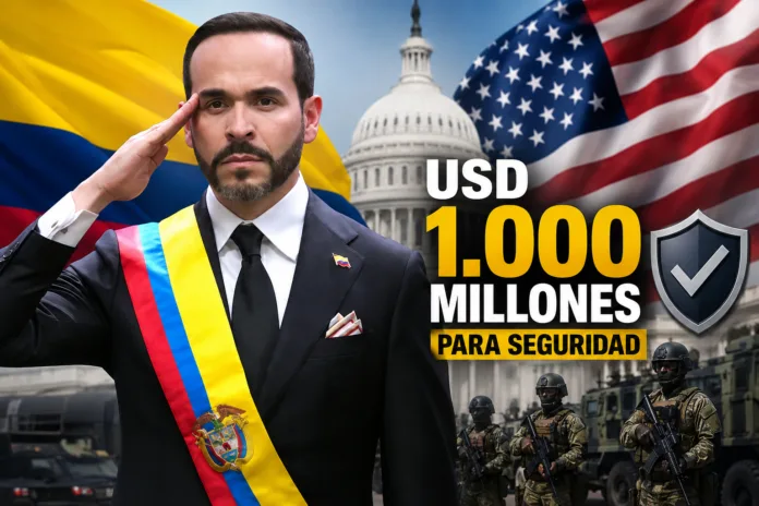 De La Espriella agradece a Estados Unidos los USD 1.000 millones para seguridad