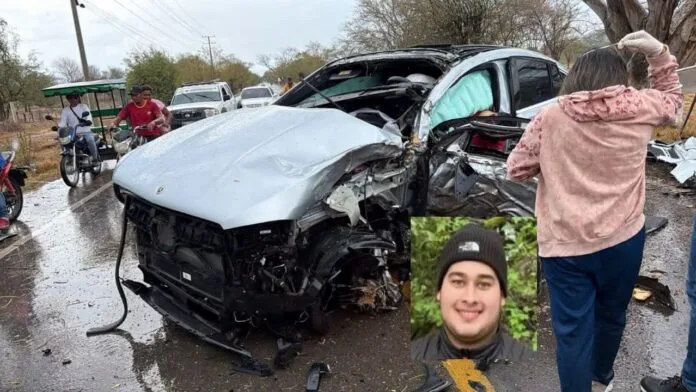 Juan Esteban Villareal murió en accidente en la vía La Paz–San Diego
