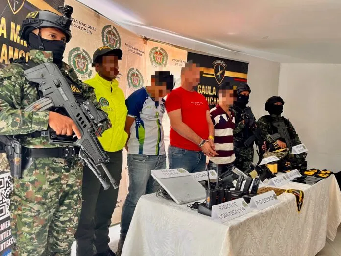 Capturan integrantes de las ACS en San Alberto, Cesar, durante operación del Ejército y la Policía