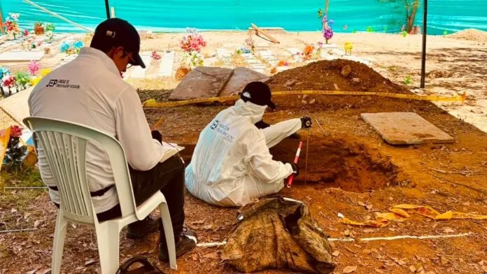 Intervención forense en Cementerio Jardines del Eccehomo de Valledupar