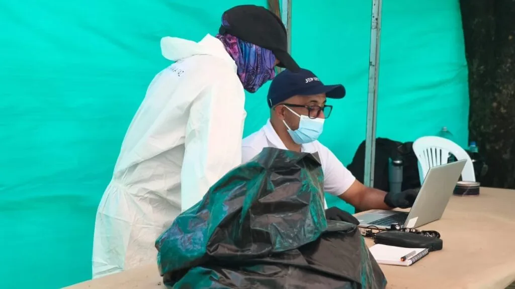 Equipo forense analiza hallazgos durante búsqueda de desaparecidos en Valledupar