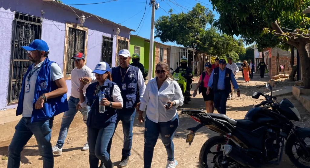 Autoridades y funcionarios recorren sectores relacionados con el proceso de Sabana 1, mientras avanza la discusión judicial sobre el desalojo.