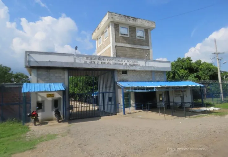 Cárcel La Tramacúa en Valledupar, escenario del proceso contra siete guardianes