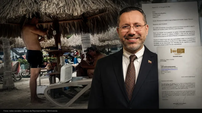 MinVivienda Jaime Andrés Beltrán tras polémica en Santa Marta, borrador de renuncia y citación de la Cámara