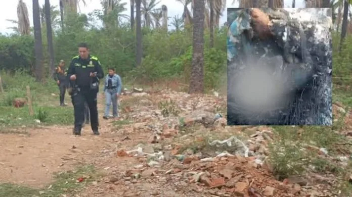 Autoridades inspeccionan zona donde fue hallado un presunto feto calcinado en Valledupar