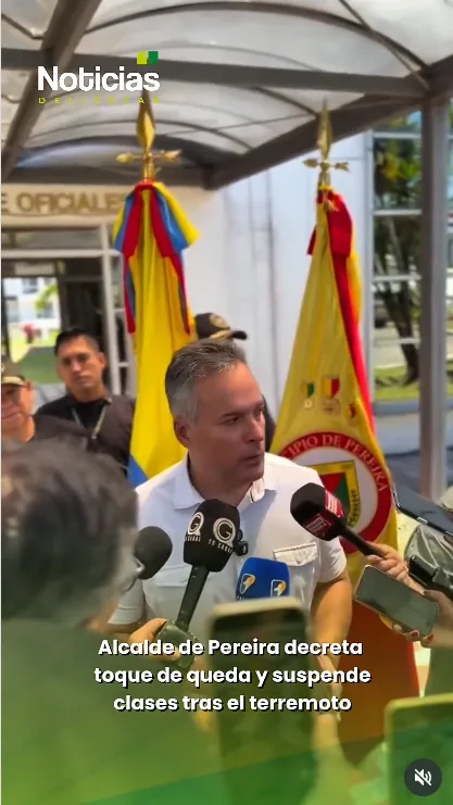 🚨 Pereira adopta medidas de emergencia tras el terremoto