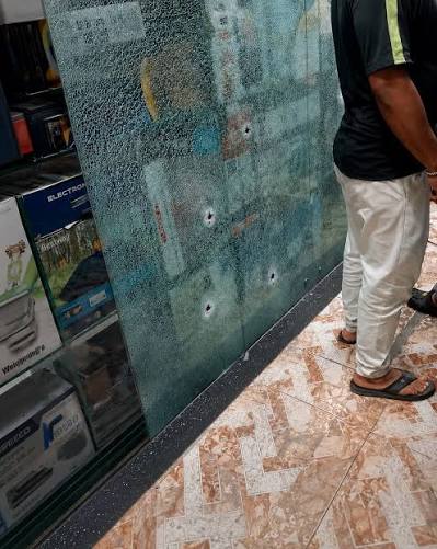 Atentado contra comercio en Bosconia