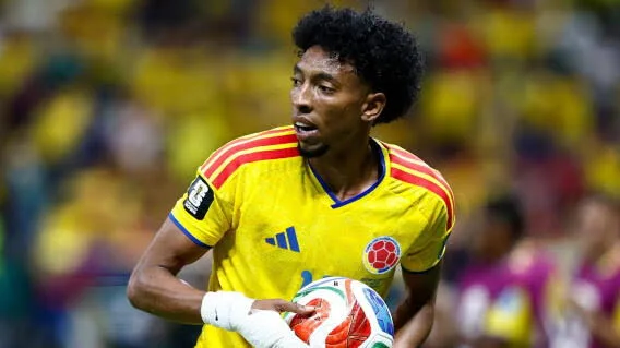 Johan Mojica con la Selección Colombia antes de su posible fichaje por el Getafe