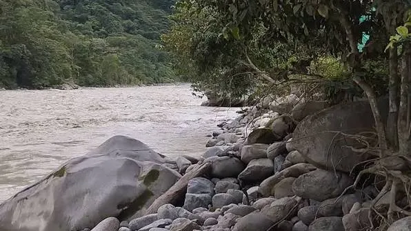 Lugar del homicidio en Villa Jaidith donde fue hallado Keiner Tordecilla Padilla
