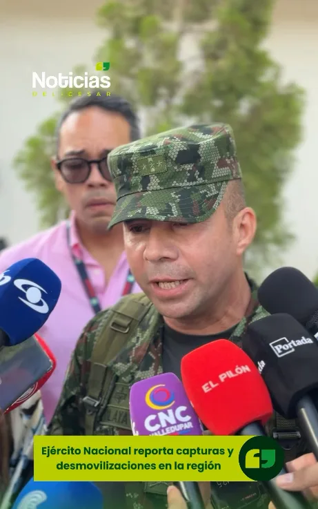 Ejército y Policía durante ofensiva contra el ELN en el Cesar