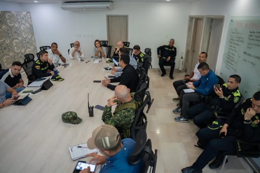 Reunión de autoridades, Ejército y Policía para coordinar la ofensiva de seguridad en Aguachica