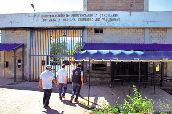 Entrada de la cárcel de máxima seguridad La Tramacúa en Valledupar