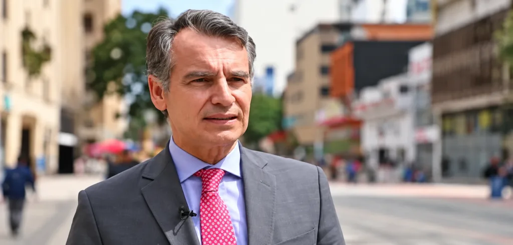 Alonso Fernández Angarita durante una intervención pública
