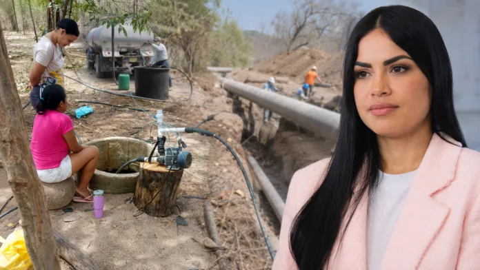 Laura Calderón alza la voz por La Junta ante la falta de agua potable