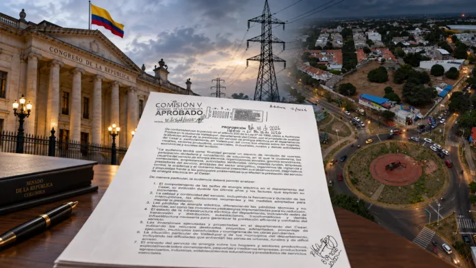 Senado confrontará al sector eléctrico por la crisis de energía en Valledupar